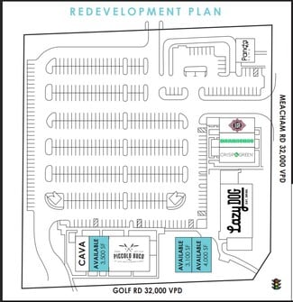 More details for 1201 N Meacham RD, Schaumburg, IL - Retail for Lease