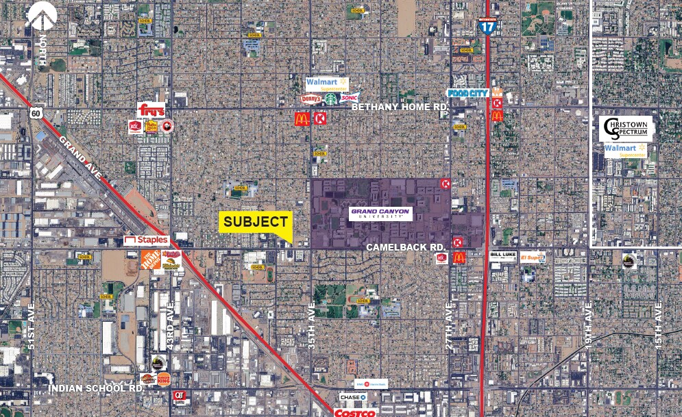 3602 W Camelback Rd, Phoenix, AZ à vendre Photo principale- Image 1 de 9
