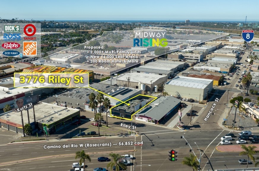3776 Riley St, San Diego, CA for lease - Primary Photo - Image 1 of 12