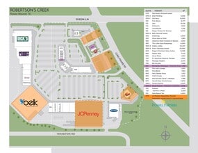 6163 Long Prairie Rd, Flower Mound, TX for lease Site Plan- Image 1 of 1