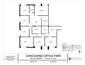 6350 LBJ Fwy, Dallas, TX for lease Floor Plan- Image 1 of 2