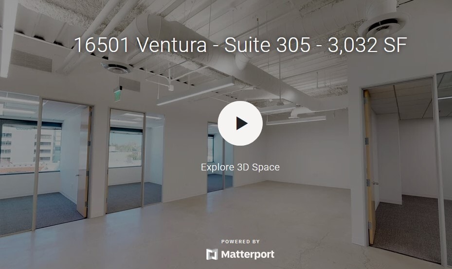 16501 Ventura Blvd, Encino, CA for lease - Matterport 3D Scan - Image 3 of 13