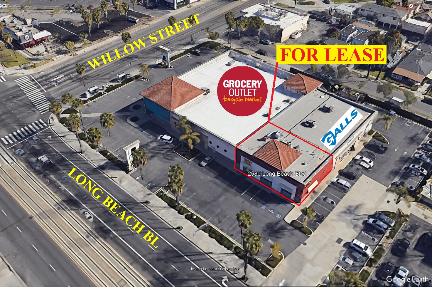 2550-2580 Long Beach Blvd, Long Beach, CA for lease Building Photo- Image 1 of 3