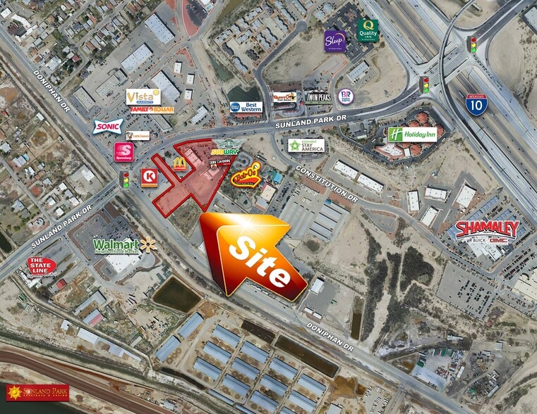 SEC Sunland Park & Doniphan, El Paso, TX for lease - Building Photo - Image 2 of 3