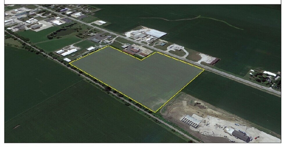 1306 W Oak St, Fairbury, IL à vendre - Plan de site - Image 1 de 3