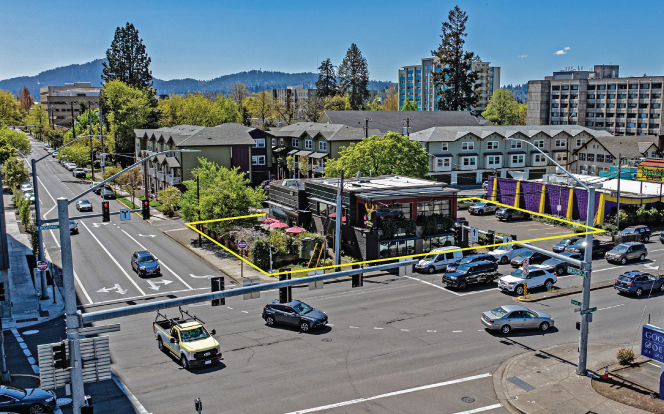 686 E Broadway, Eugene, OR for sale Aerial- Image 1 of 20