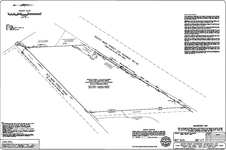 10999 S Main St, Houston, TX à louer - Plan cadastral - Image 2 de 4