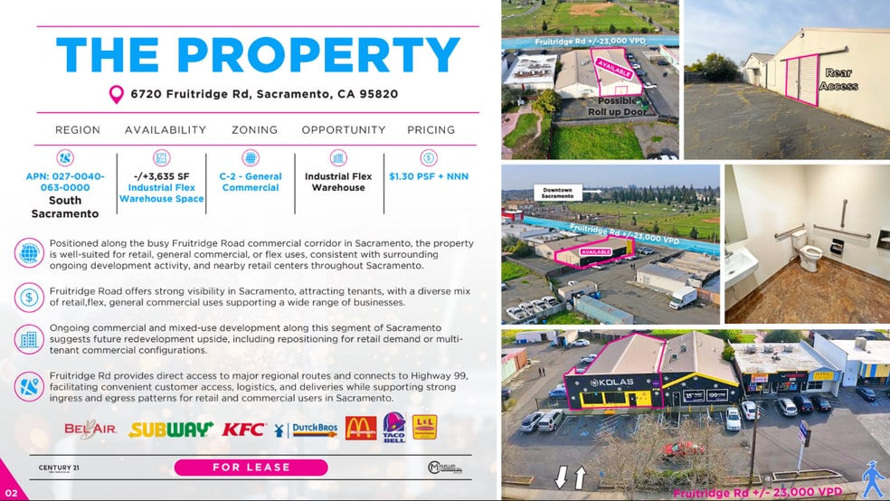 6720 Fruitridge Rd, Sacramento, CA à louer - Photo du bâtiment - Image 2 de 6