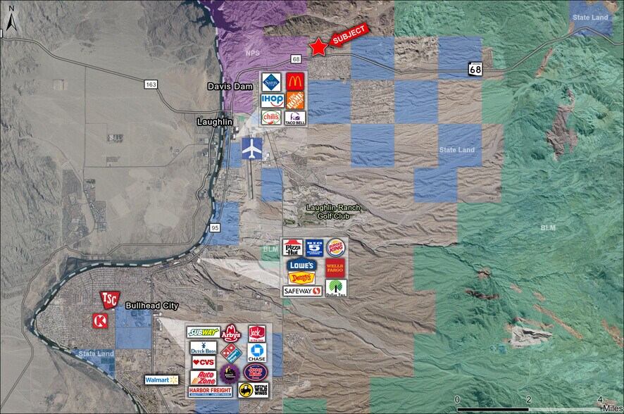 2901 Arizona Highway 68, Bullhead City, AZ à vendre - Aérien - Image 3 de 5