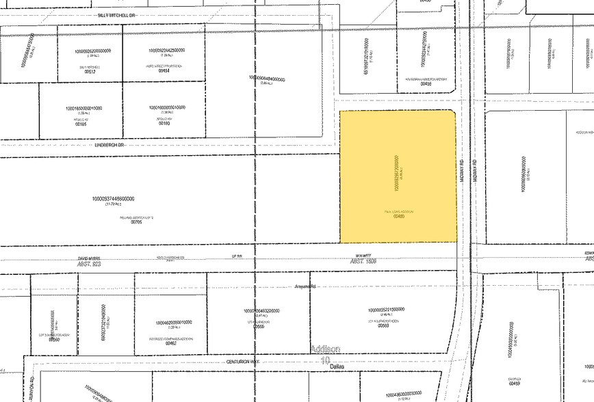 15201-15207 Midway Rd, Addison, TX à louer - Plan cadastral - Image 2 de 6