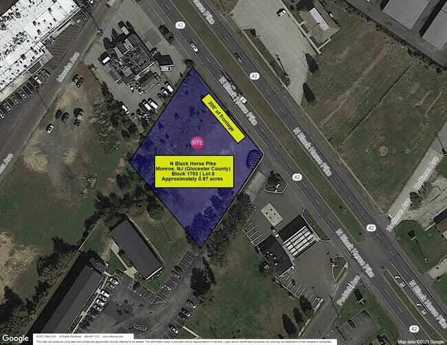 More details for 631 N Black Horse Pike, Williamstown, NJ - Land for Sale