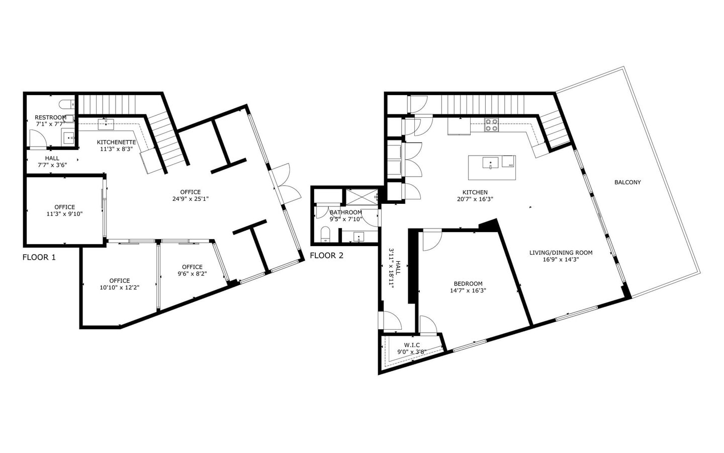 6444 Burnet Rd, Austin, TX 78757 - Unité 2 - - Plan d’étage - Image 1 of 24