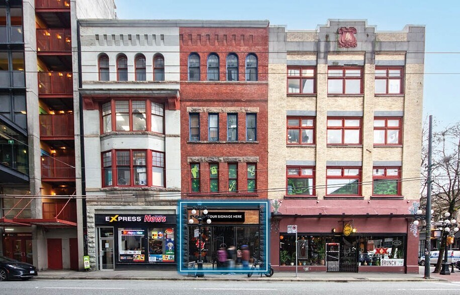105-107 W Cordova St, Vancouver, BC for lease - Building Photo - Image 2 of 3