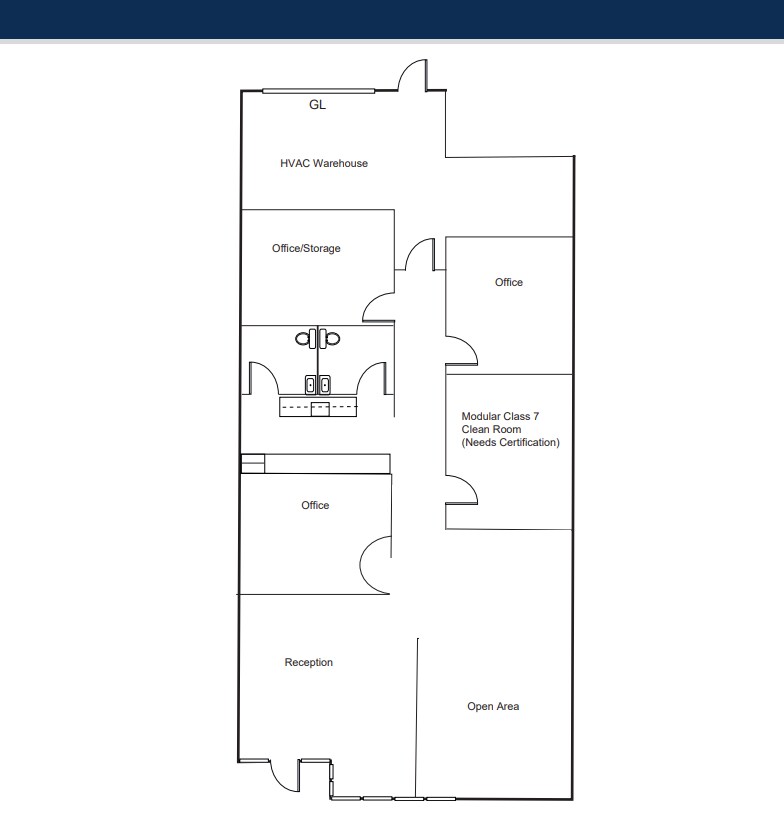 30 Hughes, Irvine, CA à louer Plan d’étage- Image 1 de 2