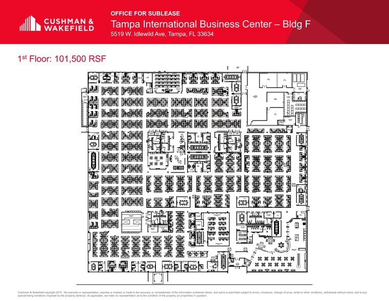 5519 W Idlewild Ave, Tampa, FL à louer - Plan de site - Image 2 de 2