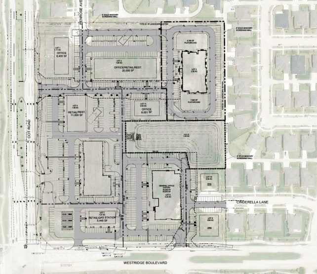 NEC of Coit Rd & Westbridge Blvd, Frisco, TX for sale - Site Plan - Image 2 of 2