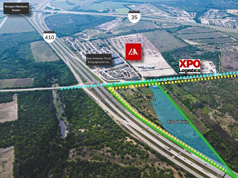 10520 Somerset Rd, San Antonio, TX à vendre - Aérien - Image 2 de 2