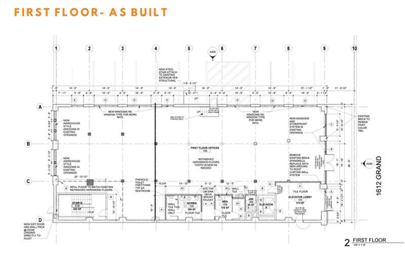 1612 Grand Blvd, Kansas City, MO à louer Plan d  tage- Image 1 de 1