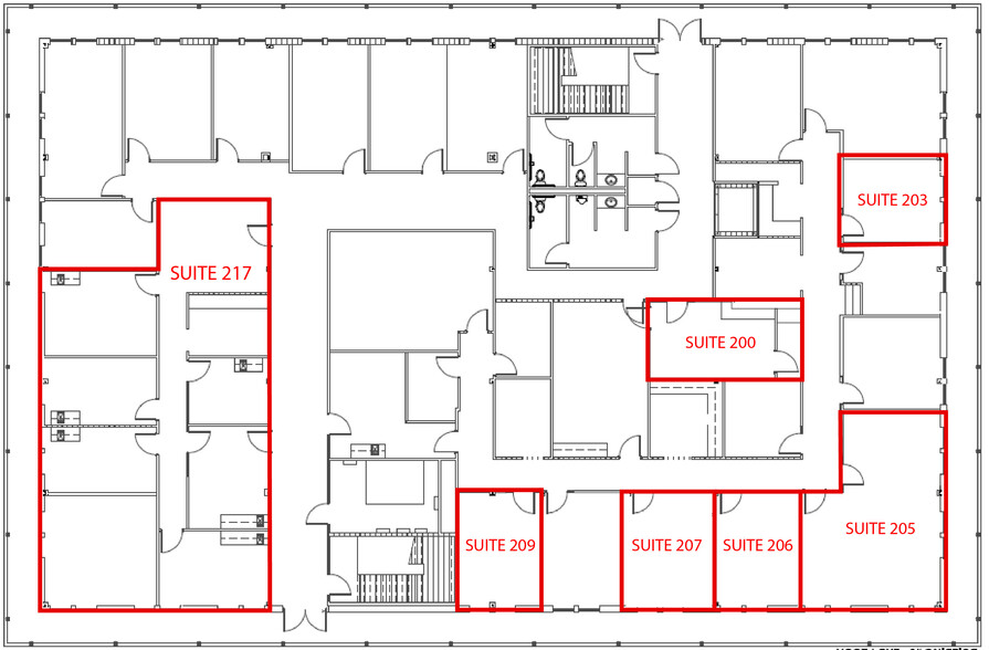 3300 S Broadway Ave, Tyler, TX for lease - Typical Floor Plan - Image 3 of 22