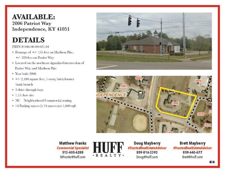 2006 Patriot Way, Independence, KY à vendre - Photo du bâtiment - Image 2 de 6