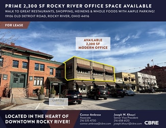 Plus de détails pour 19106 Old Detroit Rd, Rocky River, OH - Bureau à louer