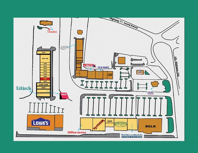 200-500 Cornerstone Blvd, Hot Springs, AR à louer - Photo du bâtiment - Image 2 de 12