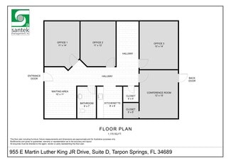 Plus de détails pour 955 E Martin Luther King Junior Dr, Tarpon Springs, FL - Bureau à louer