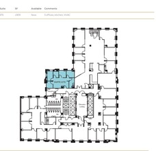 100 Bush St, San Francisco, CA à louer Plan d  tage- Image 1 de 1