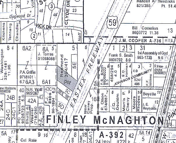 20854 N US 59 Hwy, New Caney, TX for lease - Plat Map - Image 2 of 4