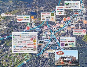 336 Bald Hill Rd, Warwick, RI - AERIAL map view