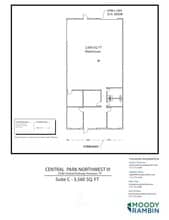 2501 Central Pky, Houston, TX à louer Plan d’étage- Image 1 de 1