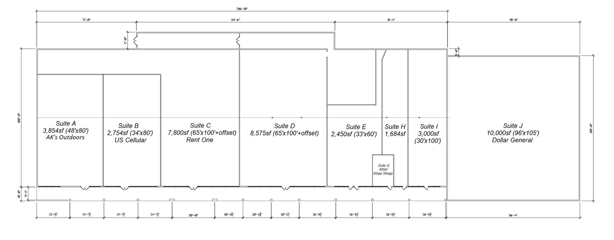 643 N Morley St, Moberly, MO for lease Floor Plan- Image 1 of 1