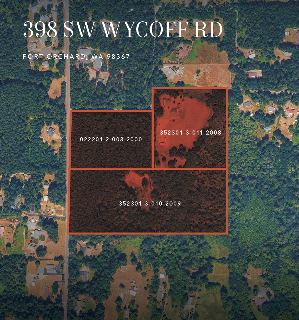 398 SW Wycoff Rd, Port Orchard, WA à vendre Photo principale- Image 1 de 2