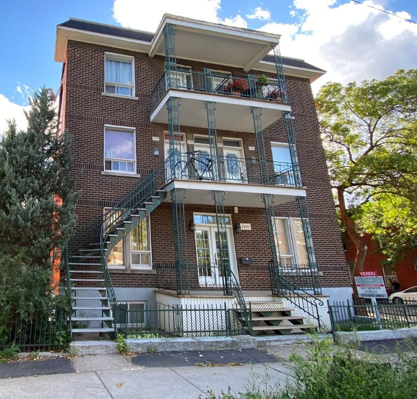 7490-7498 Av De Châteaubriand, Montréal, QC à vendre Photo principale- Image 1 de 2
