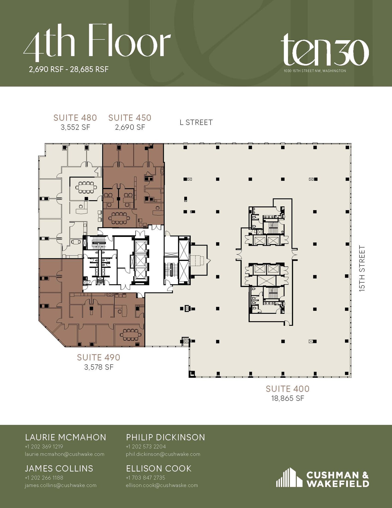 1030 15th St NW, Washington, DC for lease Floor Plan- Image 1 of 1