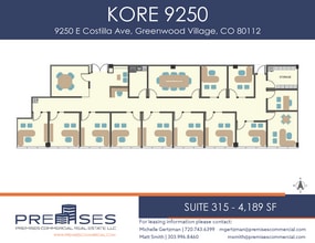 9250 E Costilla Ave, Greenwood Village, CO for lease Floor Plan- Image 1 of 1