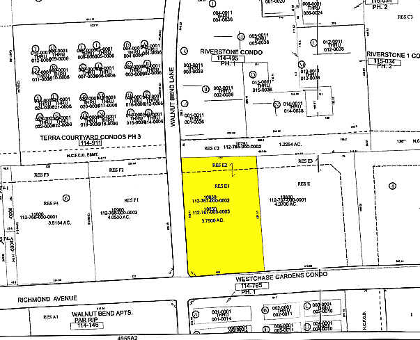 10850 Richmond Ave, Houston, TX à louer - Plan cadastral - Image 2 de 13