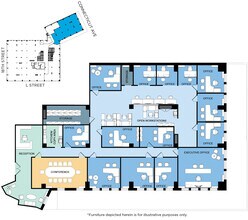 1120 Connecticut Ave NW, Washington, DC for lease Floor Plan- Image 1 of 1