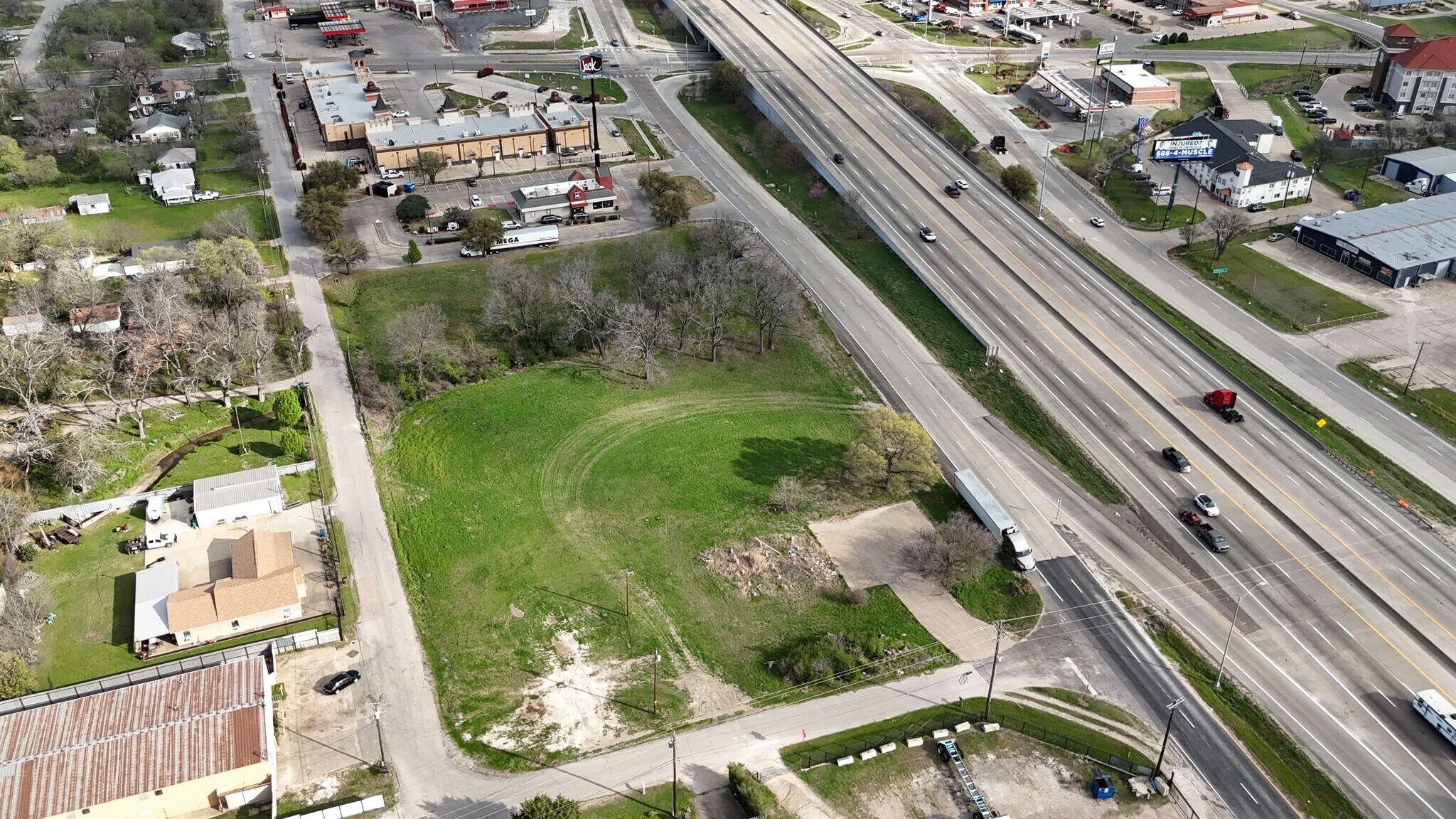 407 Freeway Service Road, Hutchins, TX à vendre Aérien- Image 1 de 8