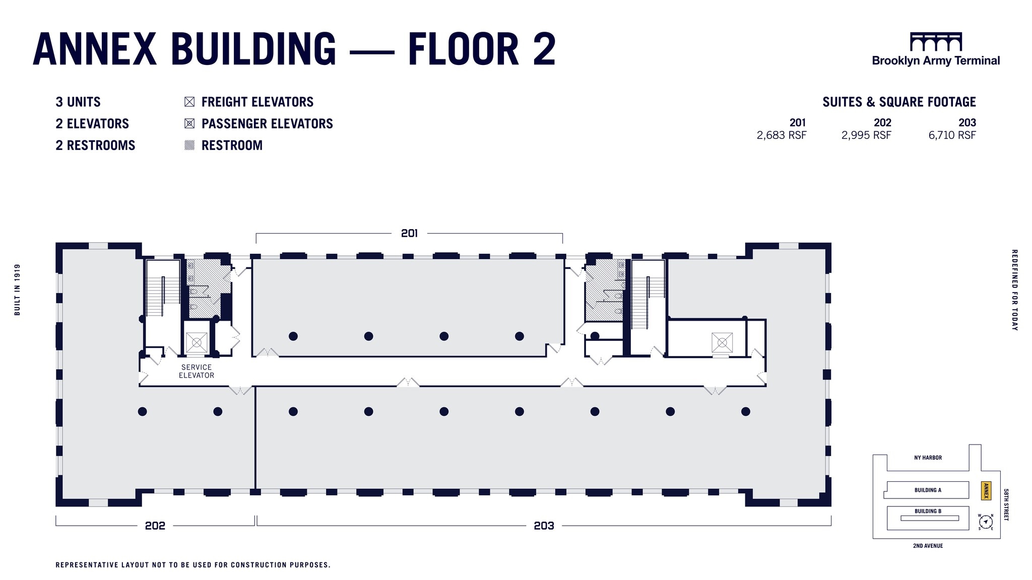 140 58th St, Brooklyn, NY for lease Site Plan- Image 1 of 11