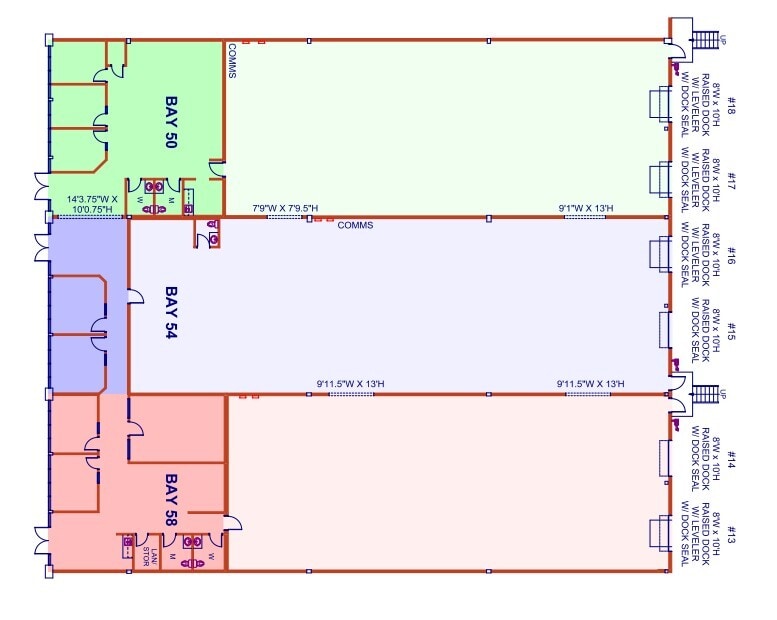 5329 72nd Ave SE, Calgary, AB for lease Floor Plan- Image 1 of 1