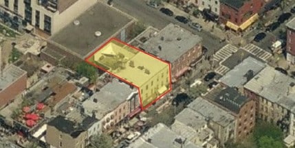 204-206 Bedford Ave, Brooklyn, NY - Aerial  map view
