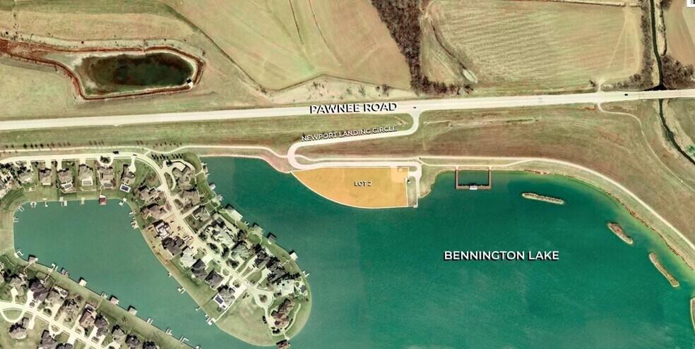 Lot 2 Newport Landing, Bennington, NE à vendre - Aérien - Image 3 de 3