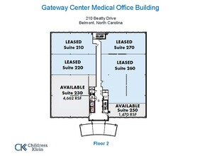 210 Beatty Dr, Belmont, NC for lease Floor Plan- Image 1 of 1