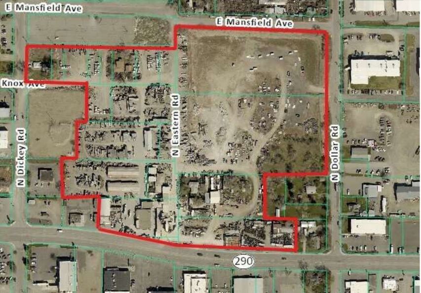 6219 E Trent Ave, Spokane Valley, WA for sale Plat Map- Image 1 of 2