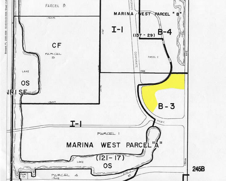440 Sawgrass Corporate Pky, Sunrise, FL à louer - Plan cadastral - Image 2 de 5