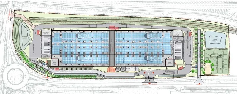 Industriel dans Châtenoy-le-Royal à louer - Plan de site - Image 2 de 4