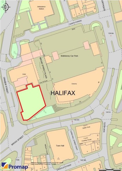 Broad St, Halifax for sale - Site Plan - Image 2 of 2