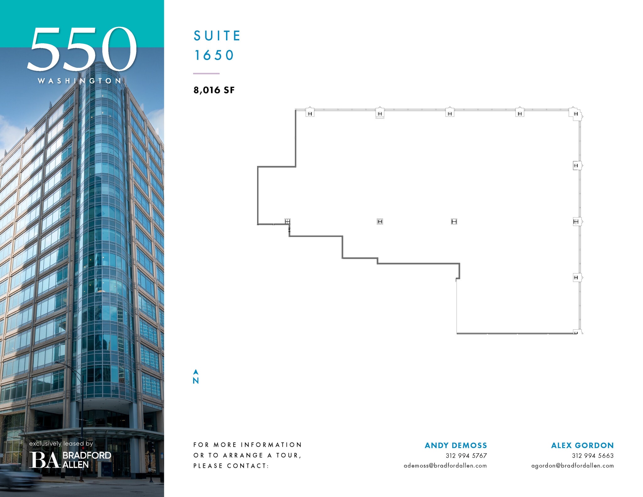 550 W Washington Blvd, Chicago, IL for lease Floor Plan- Image 1 of 1