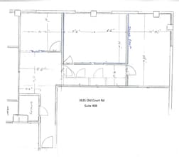 3635 Old Court Rd, Pikesville, MD for lease Floor Plan- Image 1 of 1